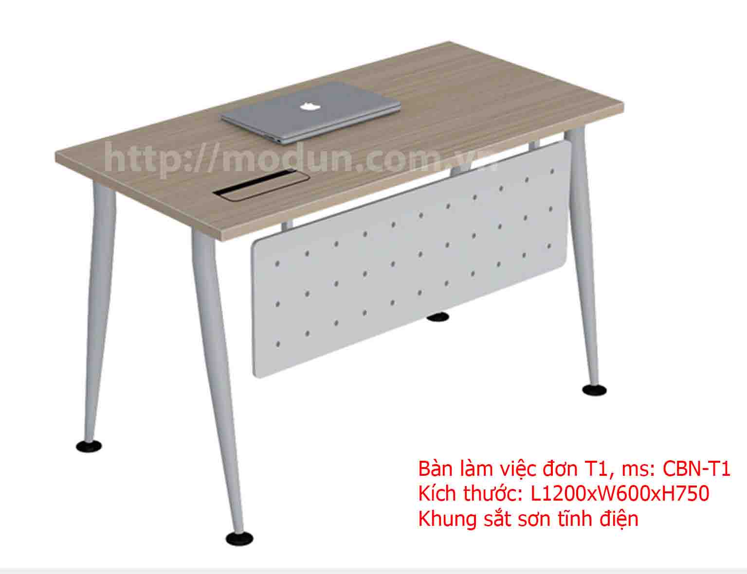 Bàn Làm Việc Đơn CBN-MDT1